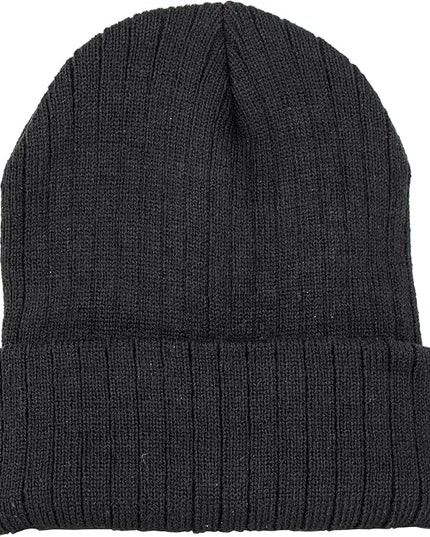 Gelante Unisex Beanie Cap Knitted Warm Solid Color and Multi-Color Multi-Packs