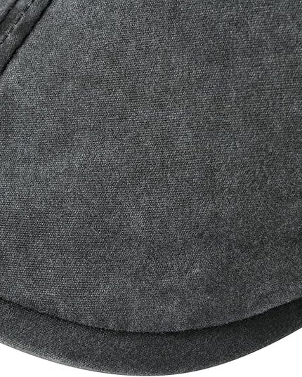 VOBOOM Cotton Washing Flat Cap Cabbie Hat Gatsby Ivy Irish Hunting Newsboy