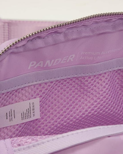 Pander Unisex Belt Bag Fanny Pack for Women with Adjustable Strap, Small Waist Pouch for Workout Running Traveling Hiking