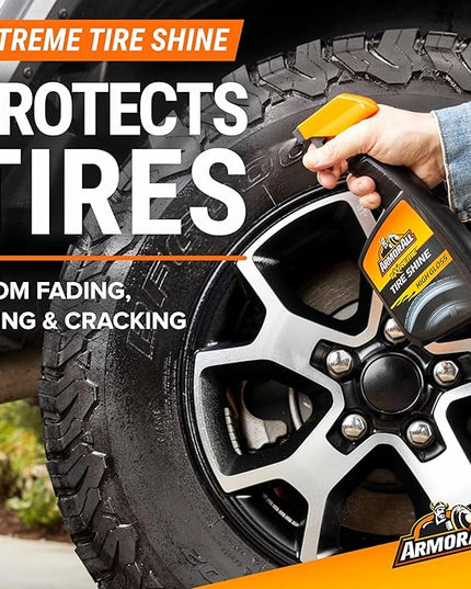 Armor All Premier Car Care Kit, Includes Car Wax & Wash Kit, Glass Cleaner, Car Air Freshener, Tire & Wheel Cleaner (8 Piece Kit)