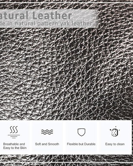 befen Genuine Leather Small Crossbody Bags for Women Cell Phone Bag Cross Body Purses,Silver Zipper