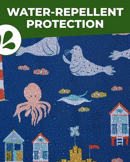 ECO CHIC Foldable Reusable Grocery Bags - Lightweight, Recycled & Reusable Shopping Bag - Waterproof Packable Tote