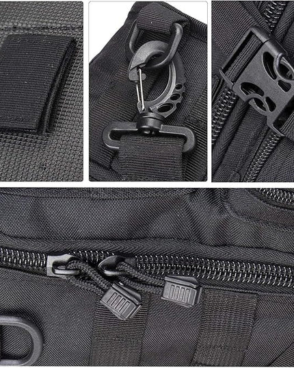 hopopower Tactical Sling Bag, Sport Bag Military Rover Shoulder Backpack EDC Assault Range Bag, Chest Pack Handbag Waterproof