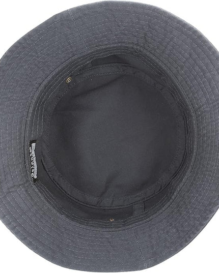 Gelante Solid Color 100% Cotton Bucket Hat for Women and Men Packable Travel Summer Beach Hat