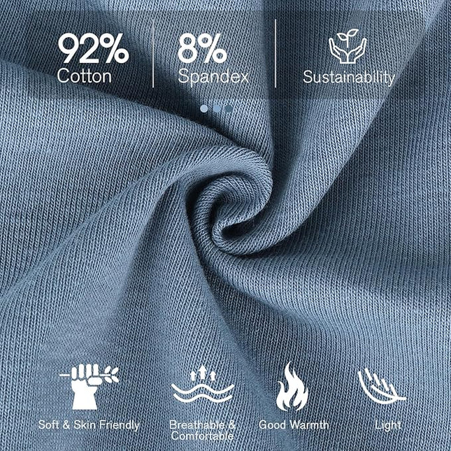 Slouchy Beanie for Women Men Soft Cotton Chemo Hats Double-Layer Warm Beanie Cap for Daily Wear & Transitional Seasons
