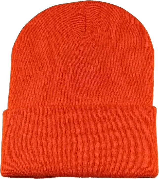 Gelante Unisex Beanie Cap Knitted Warm Solid Color and Multi-Color Multi-Packs