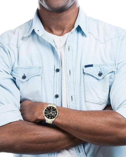 Tommy Hilfiger Men's Multifunction Watch – Stainless Steel, Classic Quartz Timepiece