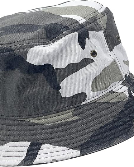 Utmost Bucket Hat 100% Cotton & Denim Lightweight Packable Outdoor Summer Beach Fishing Sun Hat