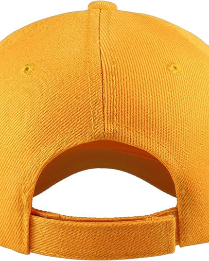 Gelante Adult Plain Baseball Cap Hat Classic Adjustable Size for All Seasons