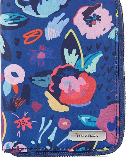 Travelon RFID Blocking Passport Zip Wallet