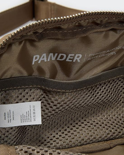 Pander Everywhere Belt Bag for Women, Fashion Waist Packs, Crossbody Bags with Adjustable Strap (Gray Brown)