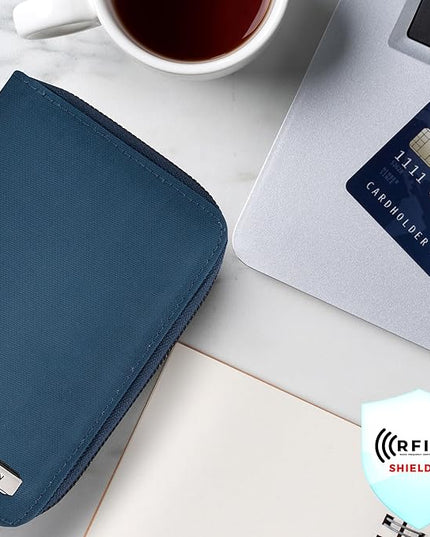 Travelon RFID Blocking Passport Zip Wallet