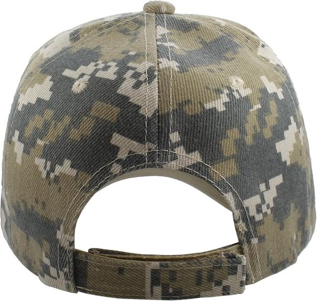 Gelante Adult Plain Baseball Cap Hat Classic Adjustable Size for All Seasons