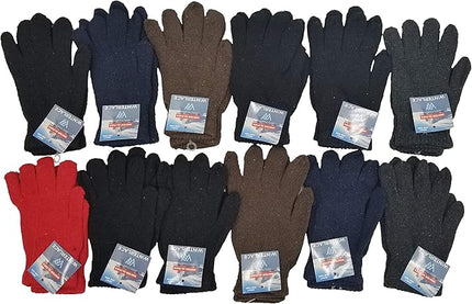 Wholesale Winter Gloves Beanies, Warm Thick Thermal Bulk Case Pack Unisex Men Women