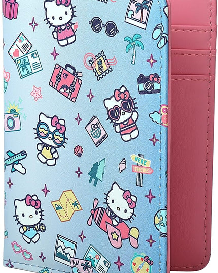 Hello Kitty Passport Holder for Travel Official License, Cute Passport Cover, Sanrio Gifts