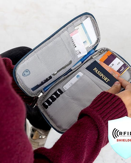 Travelon RFID Blocking Family Passport Wallet