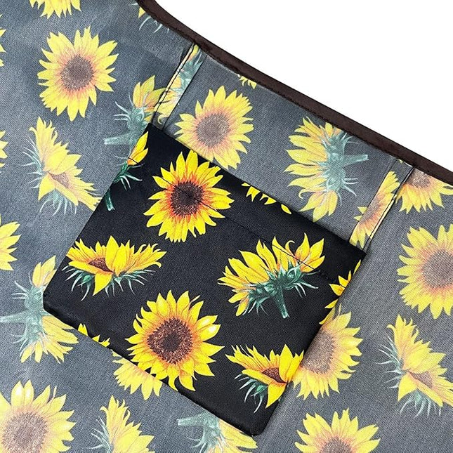 allydrew Large Foldable Tote Nylon Reusable Grocery Bags