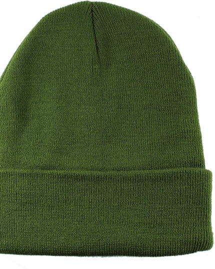 Gelante Unisex Beanie Cap Knitted Warm Solid Color