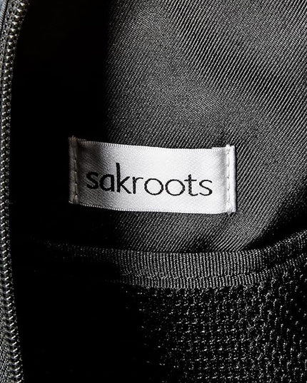 Sakroots On The Go Sling Bag for Women in Eco-Twill, Large Convertible Crossbody Backpack With Main Zipper Closer, Made From Recycled Materials - Black Spirit Desert 2