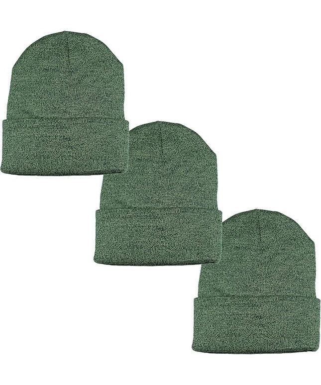 Gelante Unisex Beanie Cap Knitted Warm Solid Color