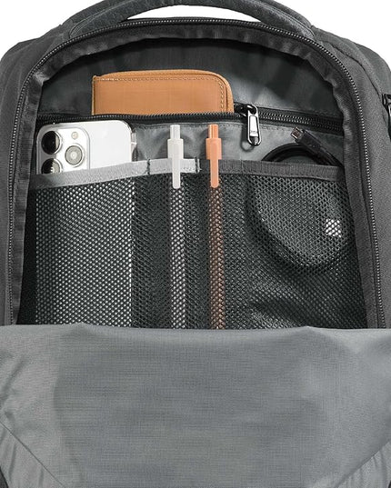 The North Face Vault Everyday Laptop Backpack - Commuter Travel Bag, Water-Repellent Finish, Spacious Compartment, Anthracite Grey, One Size
