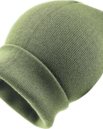 Gelante Unisex Beanie Cap Knitted Warm Solid Color and Multi-Color Multi-Packs