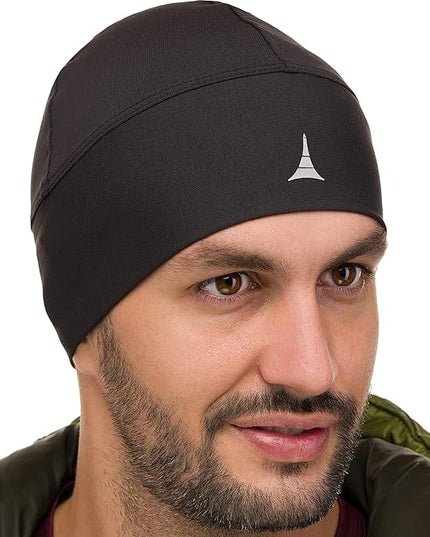 Helmet Liner Sweat Wicking Skull Cap Beanie. Ultimate Performance Moisture Wicking. Fits Under Helmets
