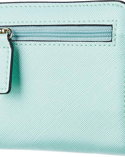 Toughergun Women’s Small Slim Leather Wallet with RFID Protection, Compact Bifold Mini Purse with Clear ID Window