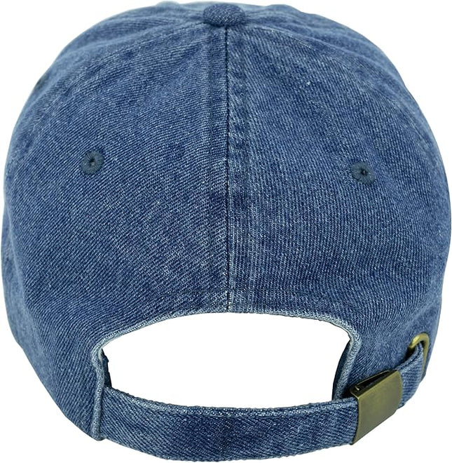 Gelante Baseball Cap Dad Hat 100% Cotton Polo Style Plain Blank Adjustable Size.
