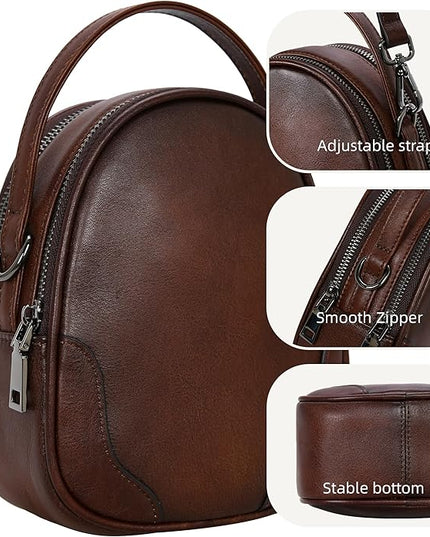 Iswee Small Crossbody Bags for Women Travel Leather Shoulder Bag Mini Purses and Handbags Designer Satchel Ladies Hand Bag