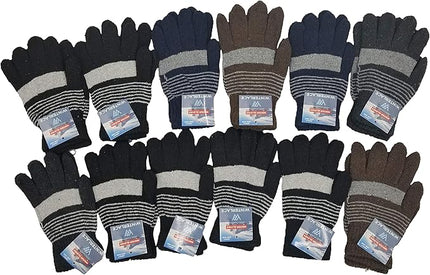 Wholesale Winter Gloves Beanies, Warm Thick Thermal Bulk Case Pack Unisex Men Women