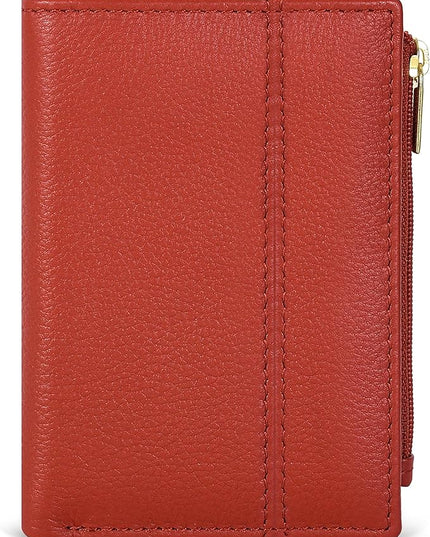 Oak Leathers Wallet For Women Full Grain Leather - Small RFID Coin Purse Credit Card & ID Holder for Ladies,Bifold Wallets for Teenager | Small, RFID, Coin Purse, for Ladies, for Teenager