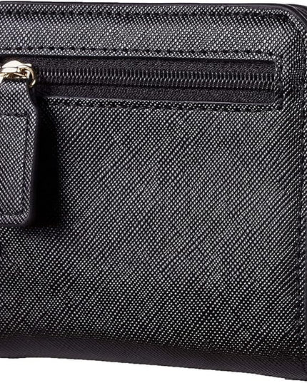 Toughergun Women’s Small Slim Leather Wallet with RFID Protection, Compact Bifold Mini Purse with Clear ID Window