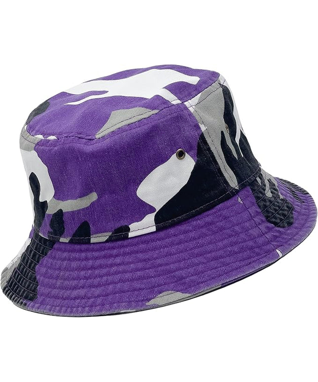 Utmost Bucket Hat 100% Cotton & Denim Lightweight Packable Outdoor Summer Beach Fishing Sun Hat