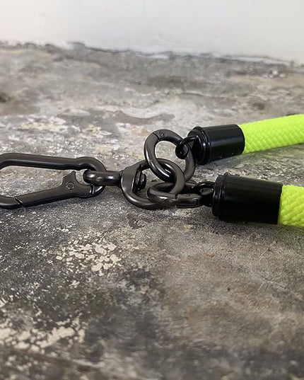 Phone Lanyard Wrist Strap Phone Strap Wrist Lanyard for Cell Phone Around the Hand with Lanyard Patch (Fluorescent Yellow)