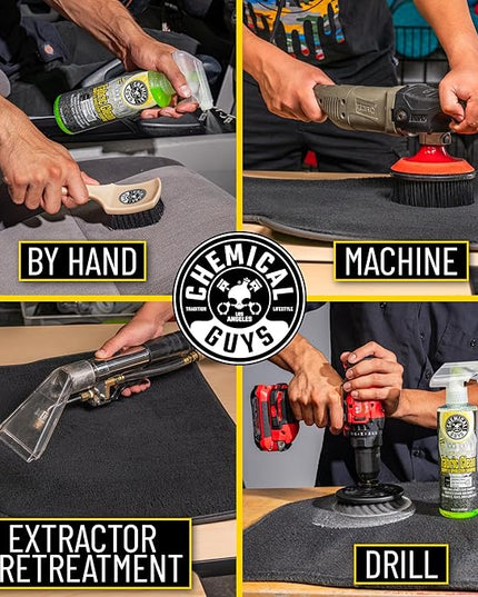 Chemical Guys Foaming Citrus Fabric Clean Carpet & Upholstery Cleaner, Ready to Use, Sprayable (for Carpets, Seats & Floor Mats), Safe for Cars, Home, Office, & More, 32 fl oz, Citrus Scent