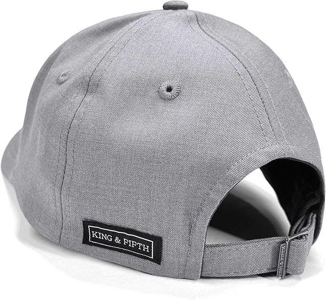 Fashion Baseball Hats for Men by King & Fifth | The Senna Baseball Cap with Low Profile & Menswear Fabric + Baseball Caps