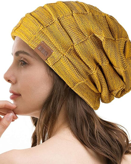 REDESS Beanie Hat for Men and Women Winter Warm Hats Knit Slouchy Thick Skull Cap
