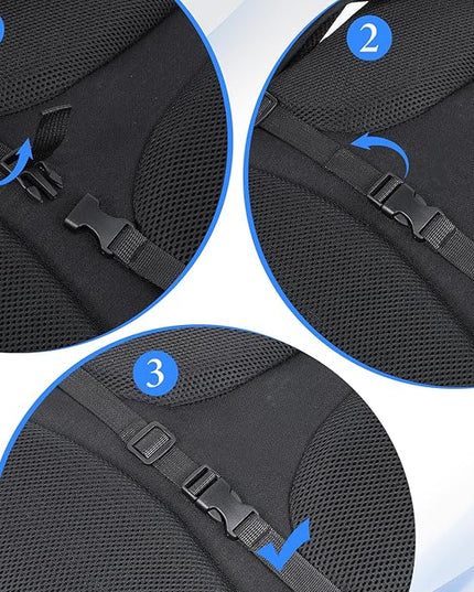 4PCS Utility Straps with Buckle Luggage Strap 40" Long Quick-Release Adjustable Straps Quick Release Backpack Accessory Sleeping Bag Strap Compression for Hiking Travel Outdoor Sports
