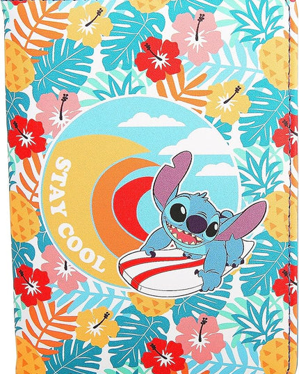 Disney Lilo & Stitch Passport Holder, Officially Licensed Passport Holder for Women, Travel Essentials for Women