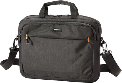Amazon Basics Laptop Carrying Case, Black | 14 inch, Shoulder Strap, 24-pack