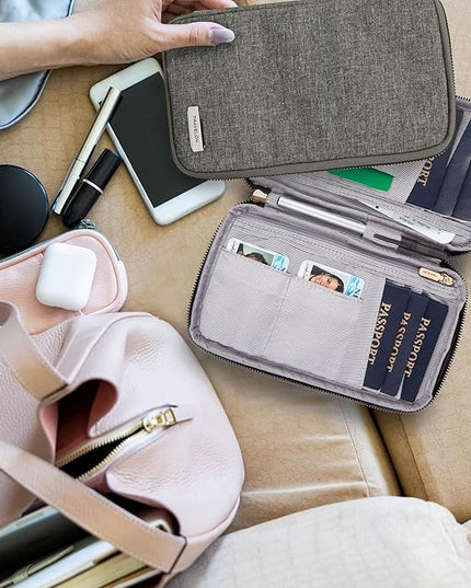 Travelon RFID Blocking Family Passport Wallet