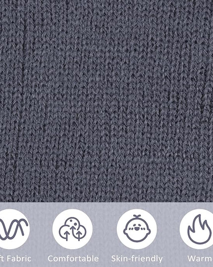 SATINIOR 50 Pack Winter Hats Bulk Beanies Unisex Knit Skull Caps Warm Stocking Hat for Adults Homeless