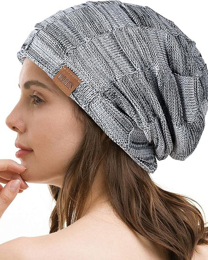 REDESS Beanie Hat for Men and Women Winter Warm Hats Knit Slouchy Thick Skull Cap