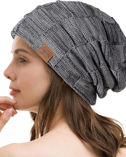 REDESS Beanie Hat for Men and Women Winter Warm Hats Knit Slouchy Thick Skull Cap