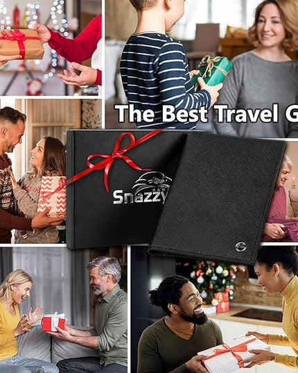 2 Passport Holder - Travel Essentials, RFID Blocking Wallet Credit Card Organiser, Plain Accessories Slim Cover For Men & Women | Travel Essentials, RFID Blocking, Wallet, Accessories, Slim Cover