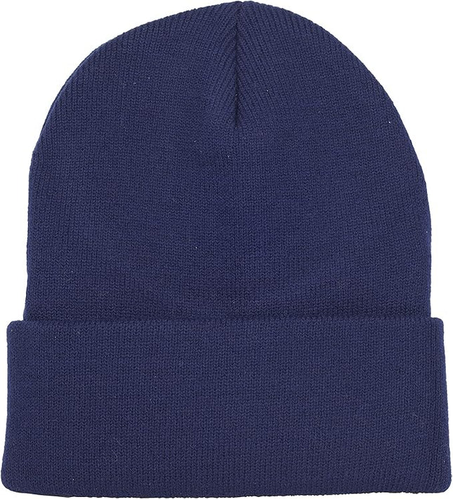 Gelante Unisex Beanie Cap Knitted Warm Solid Color