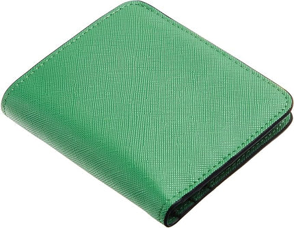 Toughergun Women’s Small Slim Leather Wallet with RFID Protection, Compact Bifold Mini Purse with Clear ID Window