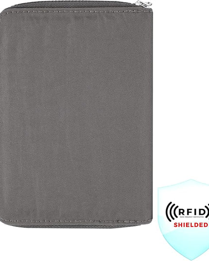Travelon RFID Blocking Passport Zip Wallet