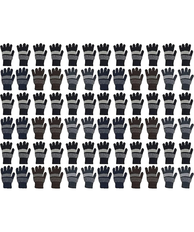 Wholesale Winter Gloves Beanies, Warm Thick Thermal Bulk Case Pack Unisex Men Women